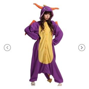 Spyro the Dragon pajama onesie